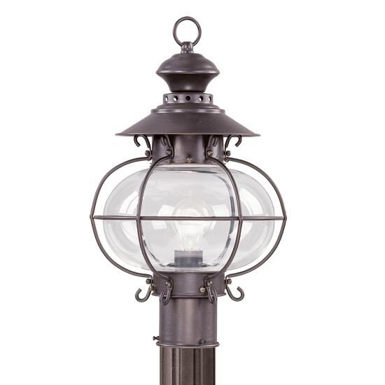 Livex Lighting Harbor 17 Inch Tall Outdoor Post Lamp